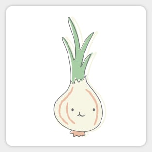 Cute Kawaii Onion Sticker